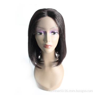 Fast Delivery Bob Wigs Lace Front Top Selling Factory 100% Cuticle Aligned Human Hair bob Wigs Brazilian Hair Swiss Lace Short